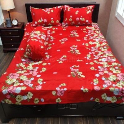 Twill cotton bed sheet